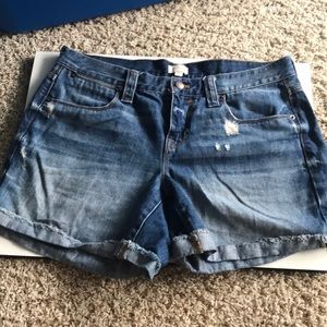 J Crew denim shorts